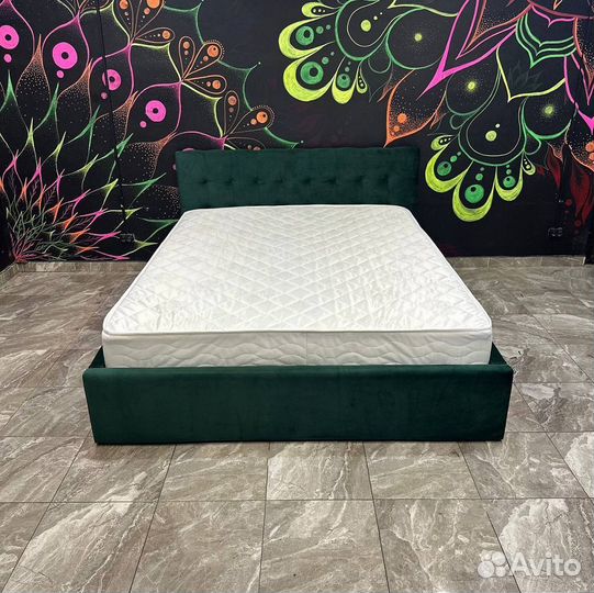 Кровать полуторка с подъемным механизмом