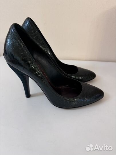 Туфли Gucci из питона