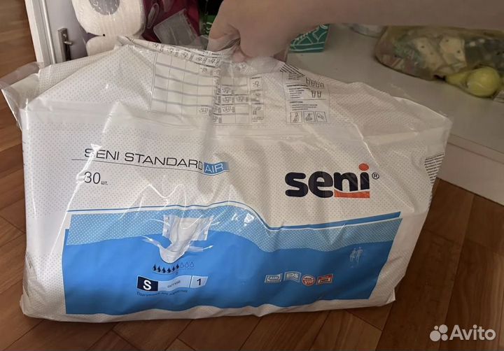 Памперсы для взрослых S