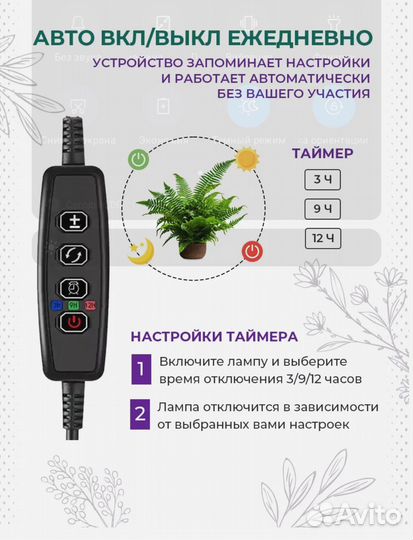 Фитолампа для растений