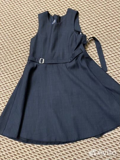 Сарафан серый