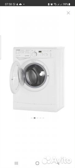 Стиральная машина бу indesit узкая MSD 615
