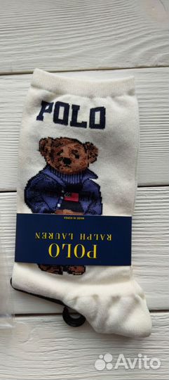 Носки Polo Ralph Lauren с мишкой оригинал