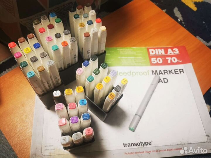 Профессиональные маркеры для скетчинга touch brush