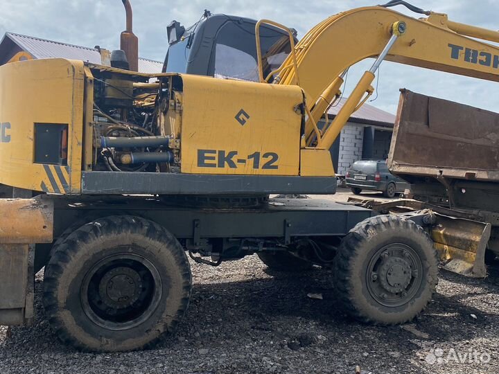 Колёсный экскаватор Твэкс ЕК-12, 2002