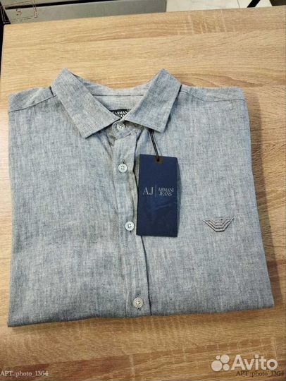 Рубашка Лён Armani