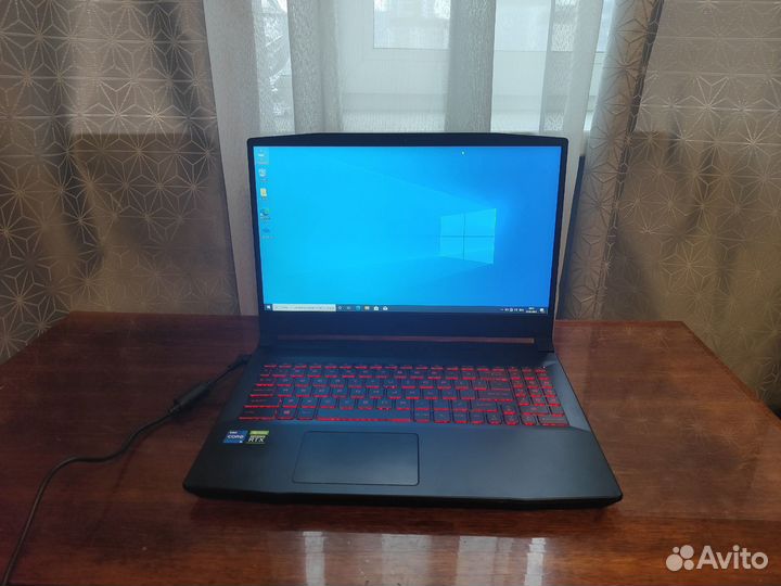 Игровой ноутбук MSI katana gf66 11400+3060
