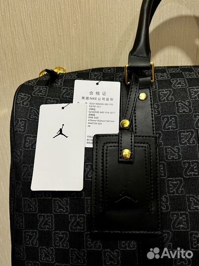 Сумка Jordan Monogram Duffle Bag Black