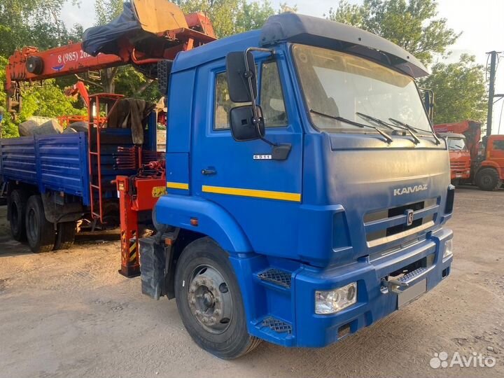 КАМАЗ 65117 с КМУ, 2015