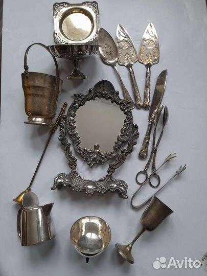 Вещи из Англии.Серебрение