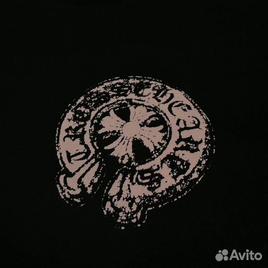 Футболка черная Chrome hearts