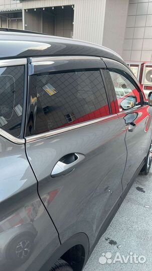 Дефлекторы окон (ветровики) Geely Coolray 2019+