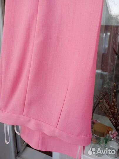 Нарядный брючный костюм тройка для девочки