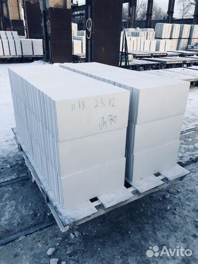 Газобетонный блок стеновой Bonolit 625x250x375 мм