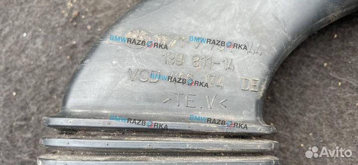 Патрубок воздушного фильтра BMW X5 E53 рест. 2005