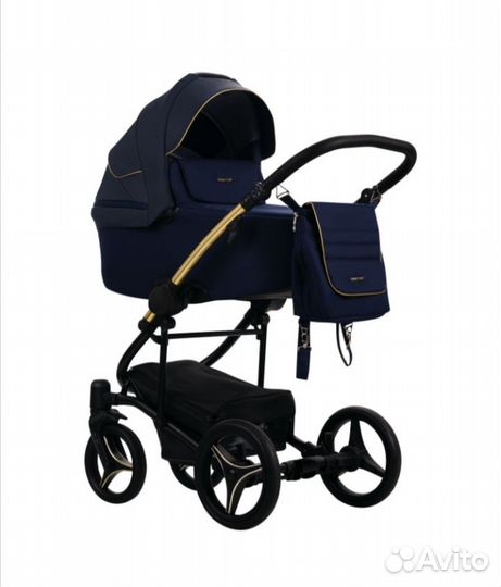 Коляска 2в1 Bebetto Torino Si шасси бронзовое SI03