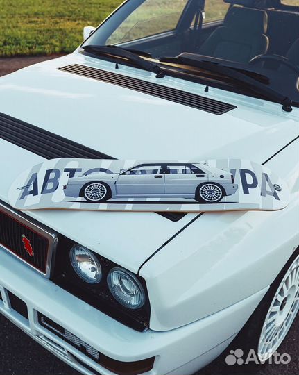 Lancia Delta Integrale скейтборд дека лимитка