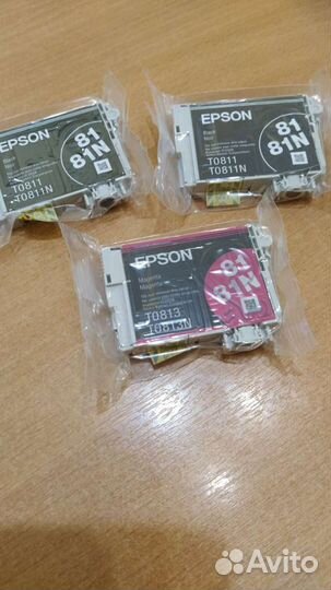 Картриджи для принтера epson