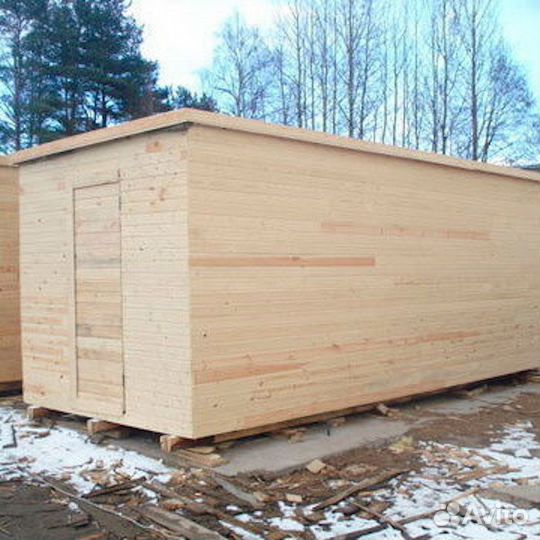 Увеличенная Деревянная Распашонка Дб-17 (2,3х6,8 М