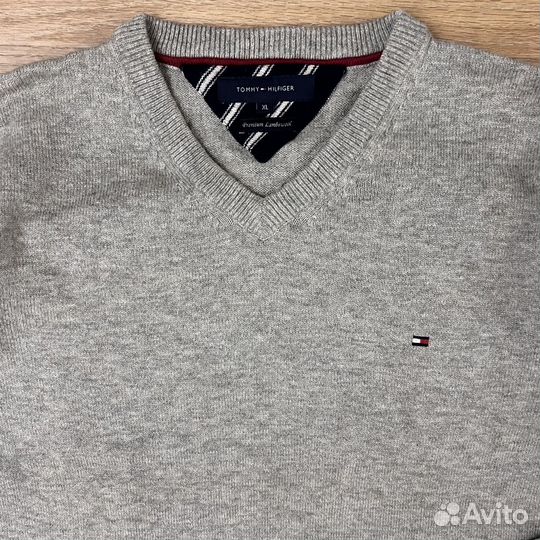 Шерстяной джемпер Tommy Hilfiger - XL оригинал