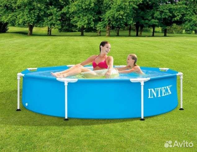 Каркасный бассейн intex 244*51, новый
