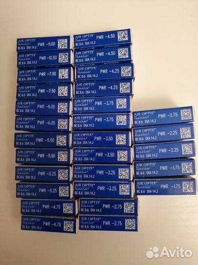 Линзы контактные