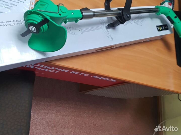 Триммер электрокоса на аккумуляторе