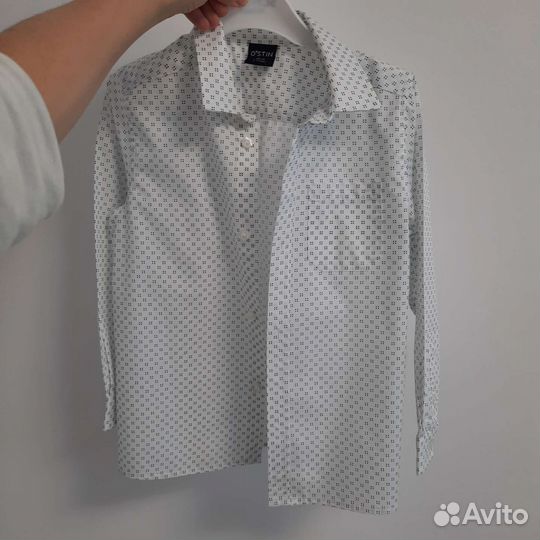 Рубашка ostin 116 (5-6лет)