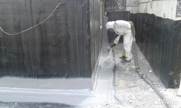 Гидроизоляция полимочевиной. Без швов и протечек