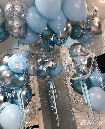 Шарики на выписку