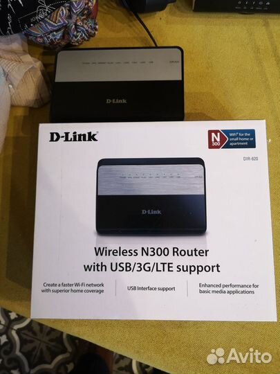 Wifi роутер D-link dir 620