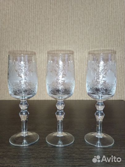 Рюмочка с гравировкой Чехословакия СССР