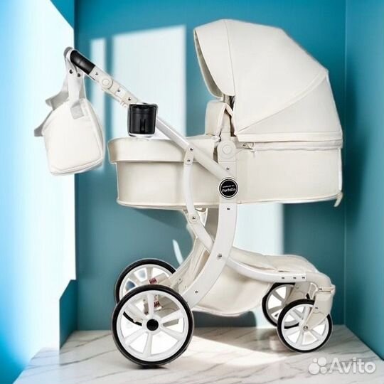 Коляска 2в1 Aimile PRO + конверт флисовый