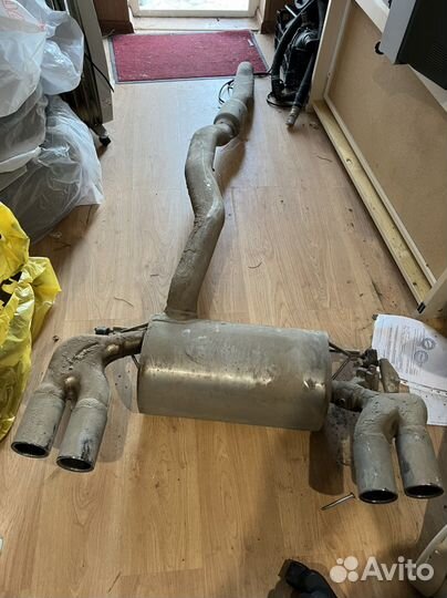 Оригинальный выхлоп от BMW M2 2018 LCI