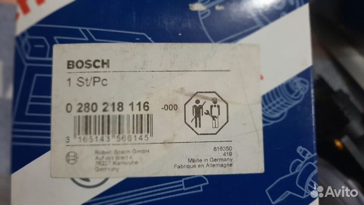 Датчик дмрв ваз-2110-2112/ 1118 (bosch) 0280218116