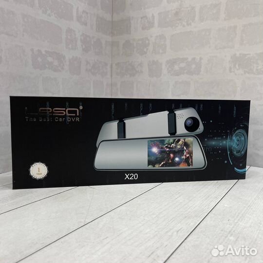 Зеркало-регистратор с камерой заднего вида