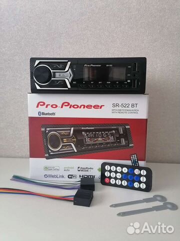 Автомагнитола Pro.Pioneer SR-522 BT
