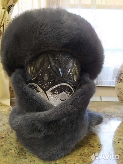 Шапка норковая женская