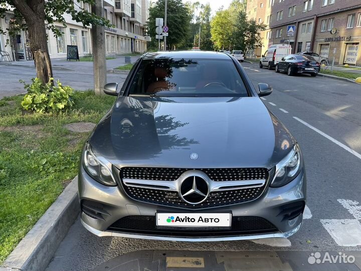 Mercedes-Benz GLC-класс Coupe 2.0 AT, 2016, 139 000 км