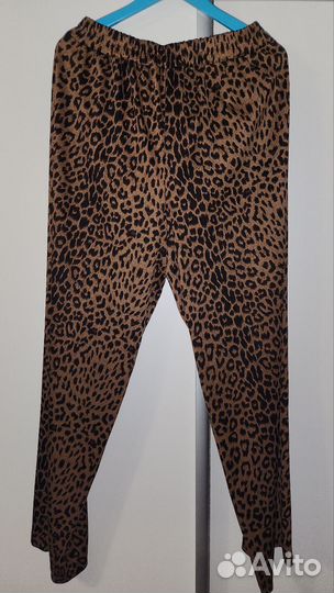 Брюки в рубчик