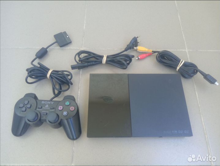 Sony PS2 + 11 игр