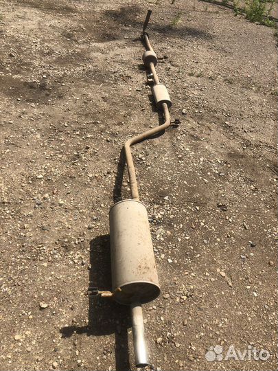 Выхлопная труба (банка,глушитель) Renault Logan 1