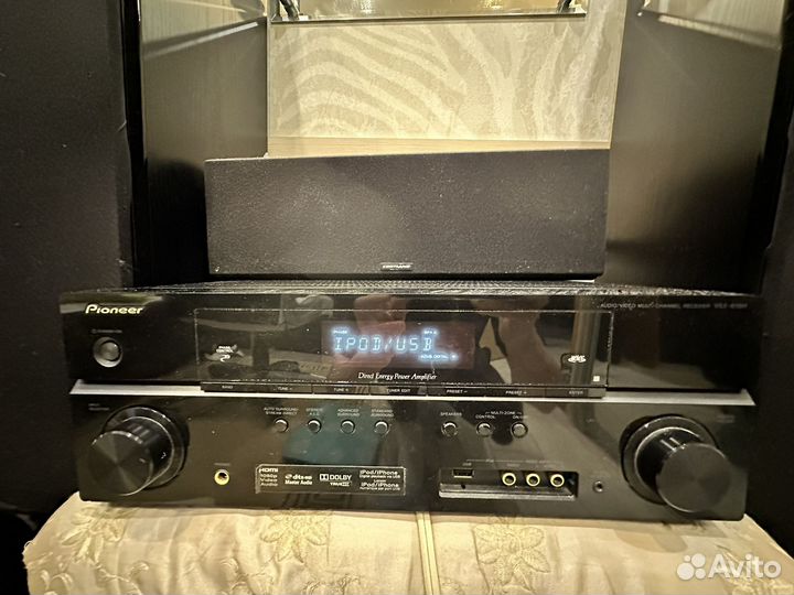 Ресивер Pioneer VSX-819H с 5 колонками