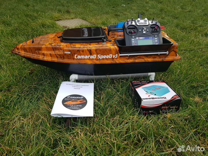 Карповый кораблик для рыбалки CamaraD Speed v3
