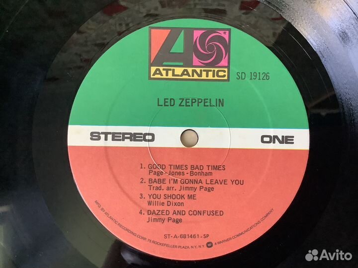 Виниловые пластинки LED Zeppelin