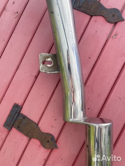 Защита заднего бампера