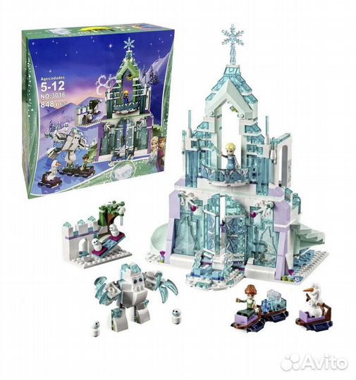 Как lego Волшебный замок Эльзы