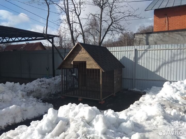 Вольер-будка 2.5мх1.8м