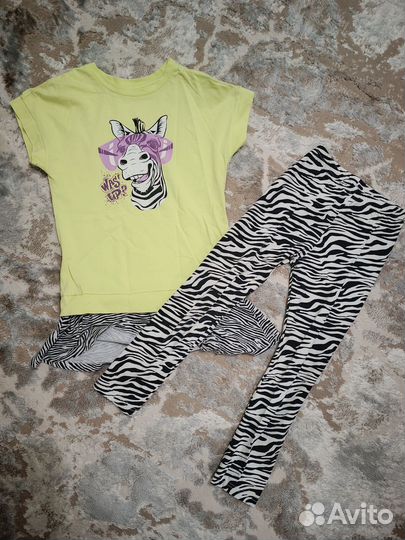 Летний костюм для девочек