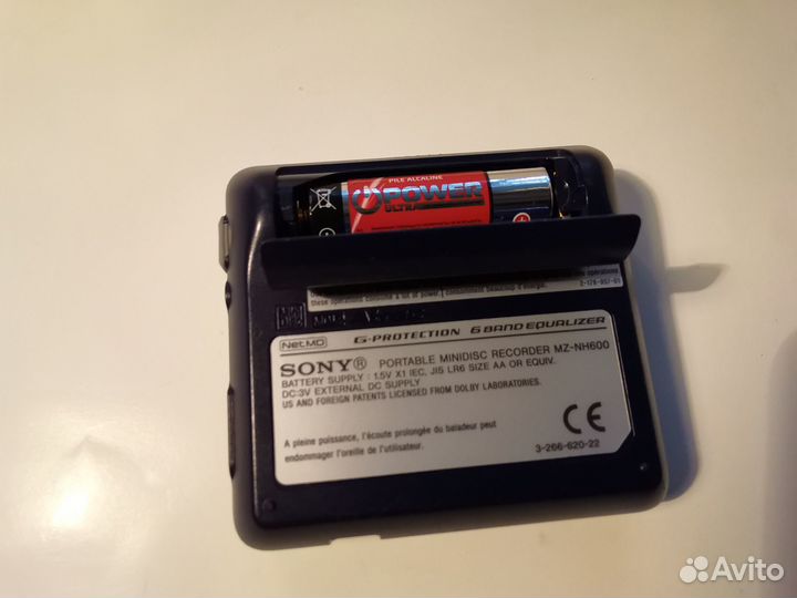 Sony MZ-NH600 портативный мини-диск рекордер